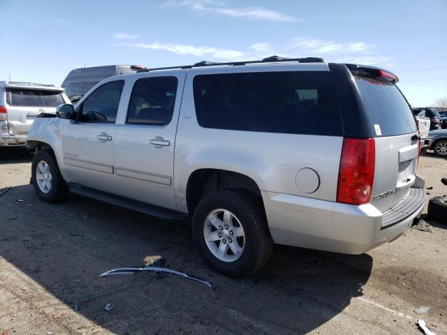 1GKS2KE70DR349055 - 2013 GMC YUKON XL K1500 SLT SILVER photo 2