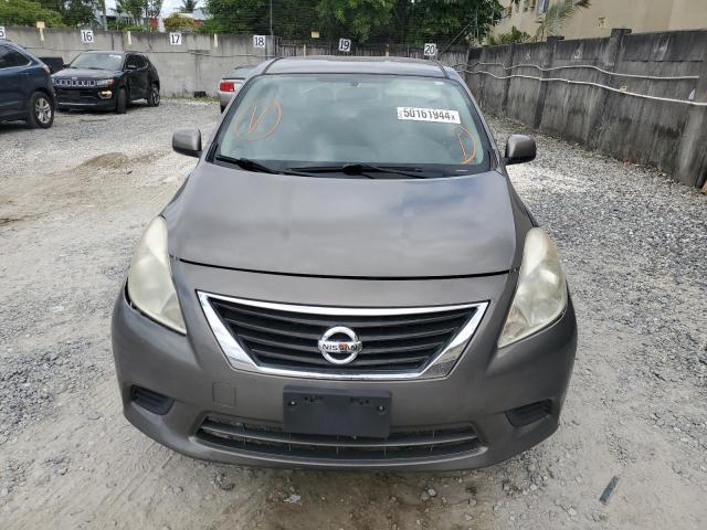 3N1CN7AP1EL853510 - 2014 NISSAN VERSA S GRAY photo 5