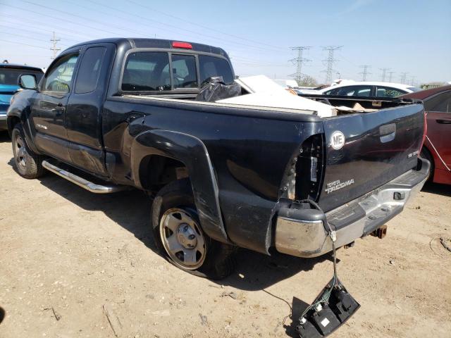 5TEUU42N76Z182830 - 2006 TOYOTA TACOMA ACCESS CAB BLACK photo 2