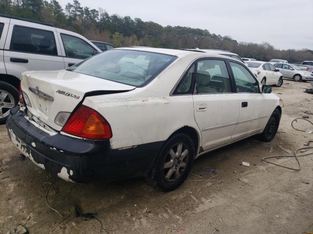 4T1BF28B31U152546 - 2001 TOYOTA AVALON XL WHITE photo 3