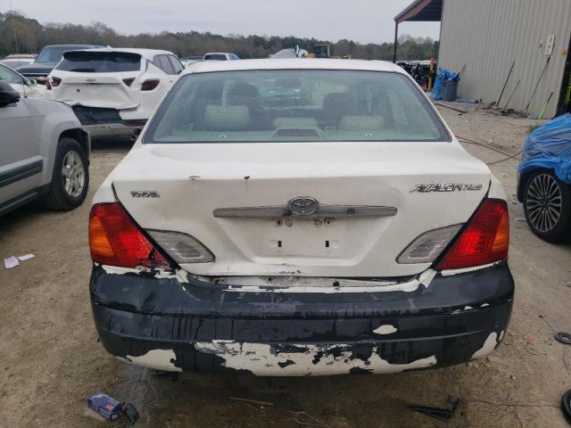 4T1BF28B31U152546 - 2001 TOYOTA AVALON XL WHITE photo 6