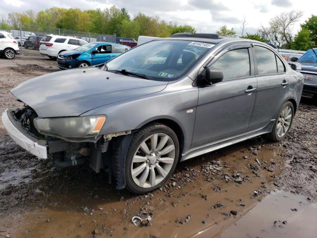 JA32U8FW0AU009572 - 2010 MITSUBISHI LANCER GTS GRAY photo 1