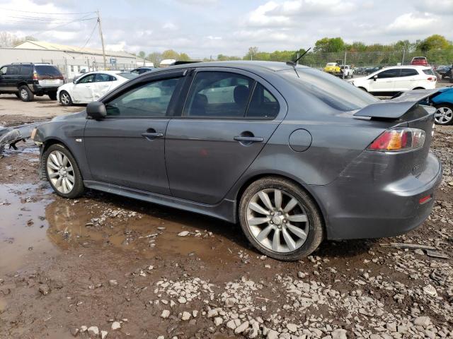 JA32U8FW0AU009572 - 2010 MITSUBISHI LANCER GTS GRAY photo 2