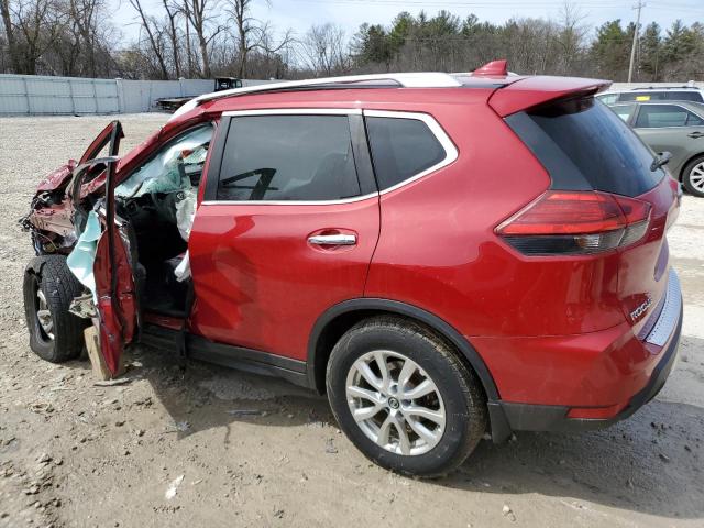 5N1AT2MV2HC781140 - 2017 NISSAN ROGUE SV RED photo 2