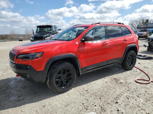 1C4PJMBX3KD103406 - 2019 JEEP CHEROKEE TRAILHAWK RED photo 1