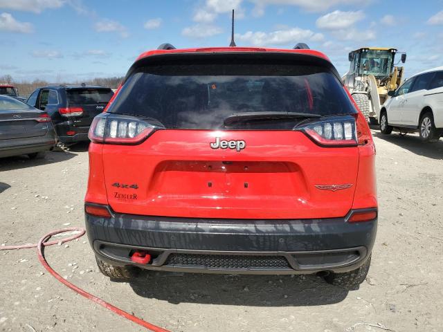 1C4PJMBX3KD103406 - 2019 JEEP CHEROKEE TRAILHAWK RED photo 6