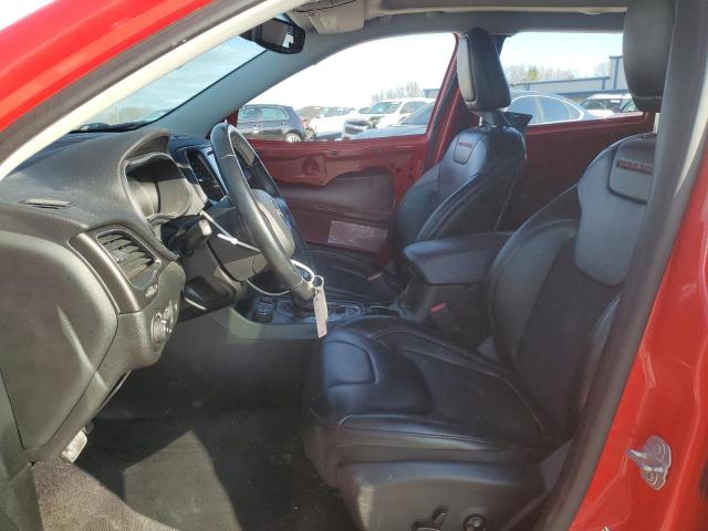 1C4PJMBX3KD103406 - 2019 JEEP CHEROKEE TRAILHAWK RED photo 7