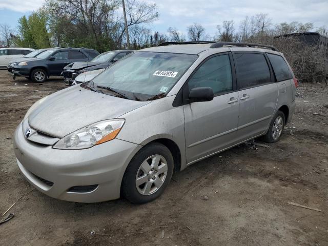 5TDKK4CC3AS311579 - 2010 TOYOTA SIENNA CE SILVER photo 1