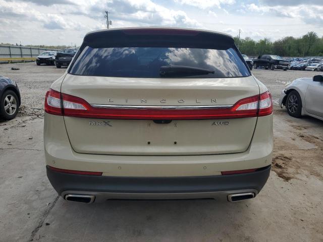 2LMTJ8LR5GBL70825 - 2016 LINCOLN MKX RESERVE 金色 照片 6