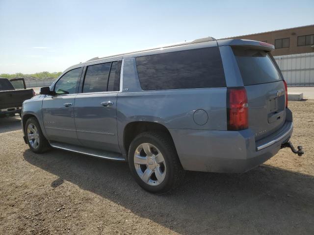 1GNSKKKC3FR643363 - 2015 CHEVROLET SUBURBAN K1500 LTZ BLUE photo 2