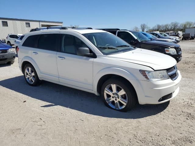 3D4GH67V79T240998 - 2009 DODGE JOURNEY R/T WHITE photo 4