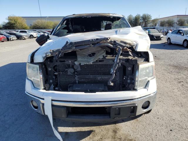 1FTFX1CT0DFB45401 - 2013 FORD F150 SUPER CAB WHITE photo 5