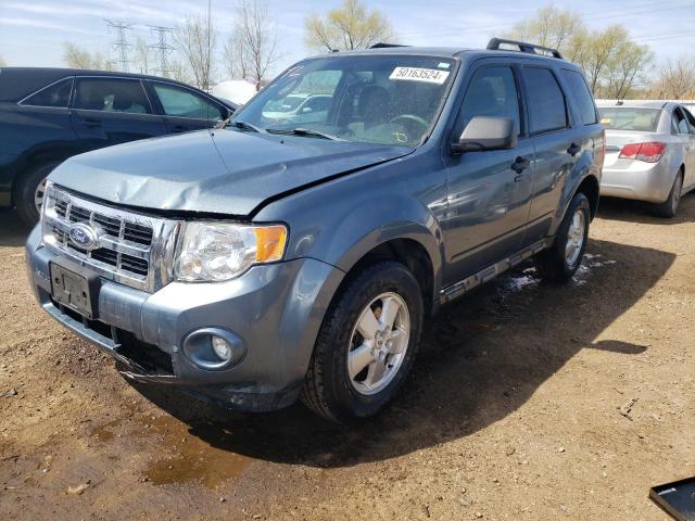 1FMCU0D73CKC66156 - 2012 FORD ESCAPE XLT TEAL photo 1