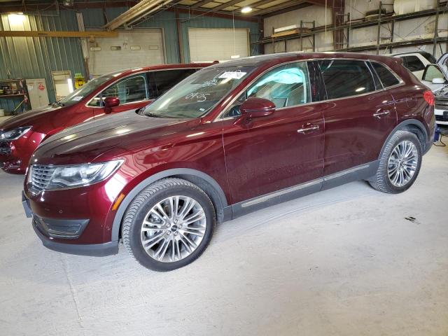 2LMPJ8LR3HBL17821 - 2017 LINCOLN MKX RESERVE برغندي صورة 1
