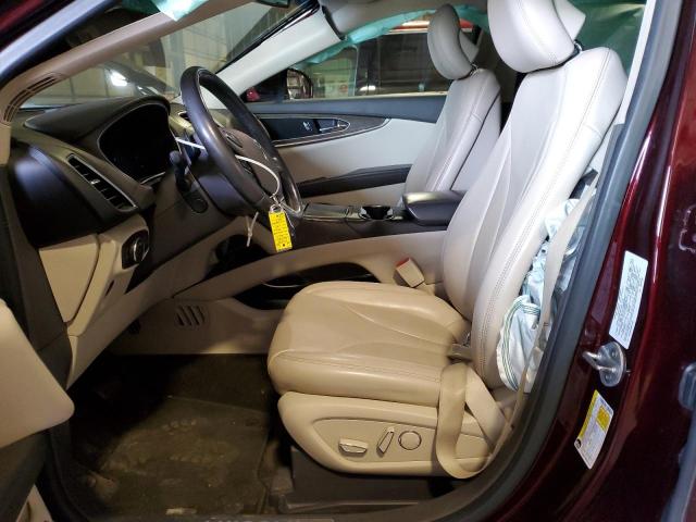 2LMPJ8LR3HBL17821 - 2017 LINCOLN MKX RESERVE برغندي صورة 7