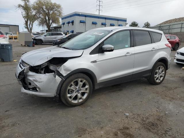 1FMCU0H98DUB15993 - 2013 FORD ESCAPE SEL SILVER photo 1