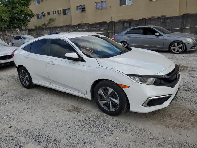 2HGFC2F62MH526528 - 2021 HONDA CIVIC LX WHITE photo 4