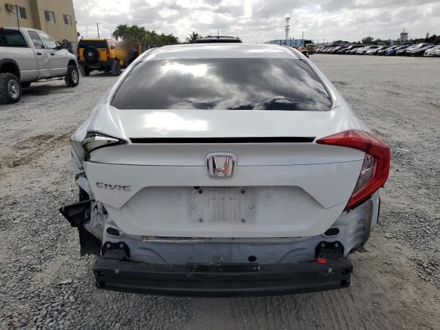 2HGFC2F62MH526528 - 2021 HONDA CIVIC LX WHITE photo 6