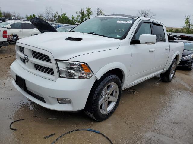 1C6RD7MT8CS230782 - 2012 DODGE RAM 1500 SPORT WHITE photo 1