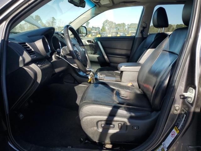 5TDBK3EH0DS197760 - 2013 TOYOTA HIGHLANDER BASE Серый фото 7