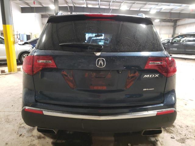 2HNYD2H34DH503690 - 2013 ACURA MDX TECHNOLOGY BLUE photo 6