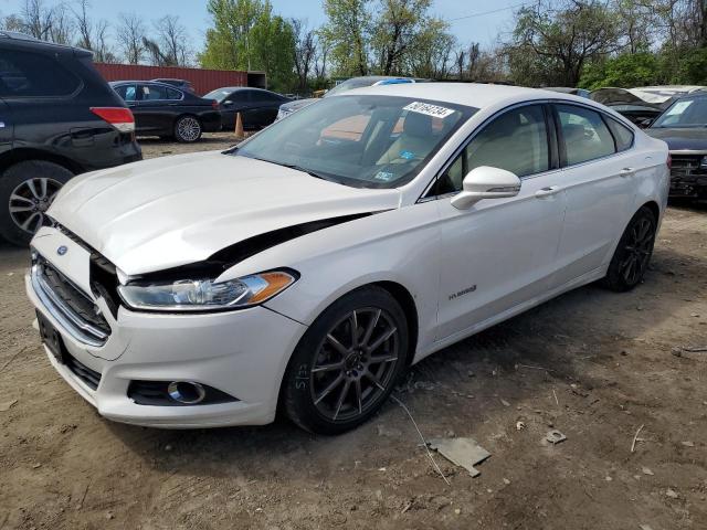 2016 FORD FUSION SE HYBRID, 