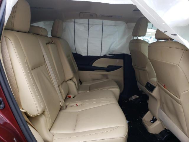 5TDJKRFH6FS210334 - 2015 TOYOTA HIGHLANDER XLE Tünd qırmızı foto 11