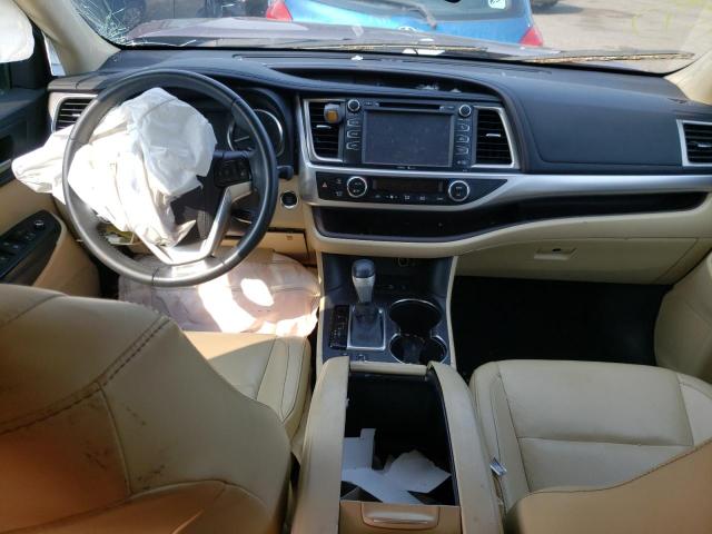 5TDJKRFH6FS210334 - 2015 TOYOTA HIGHLANDER XLE Tünd qırmızı foto 8