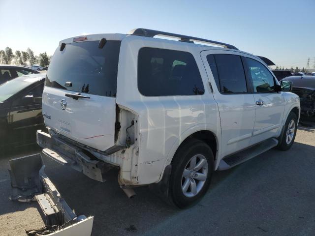 5N1AA0ND7CN610204 - 2012 NISSAN ARMADA SV WHITE photo 3