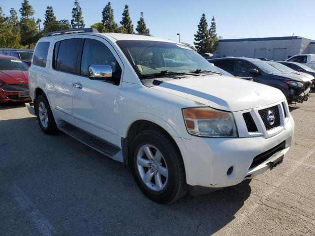 5N1AA0ND7CN610204 - 2012 NISSAN ARMADA SV WHITE photo 4