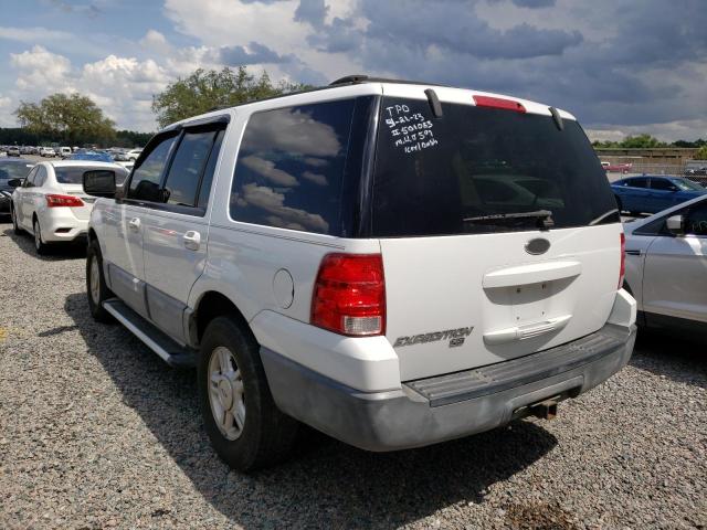 1FMPU15L53LB80635 - 2003 FORD EXPEDITION XLT WHITE photo 2