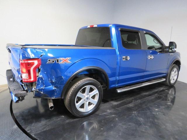 1FTEW1CP5JKD35263 - 2018 FORD F150 SUPERCREW BLUE photo 4