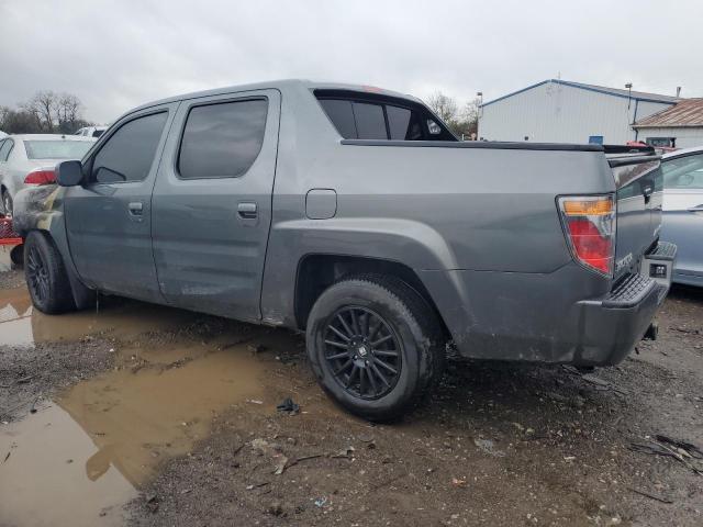 2HJYK16598H534235 - 2008 HONDA RIDGELINE RTL GRAY photo 2