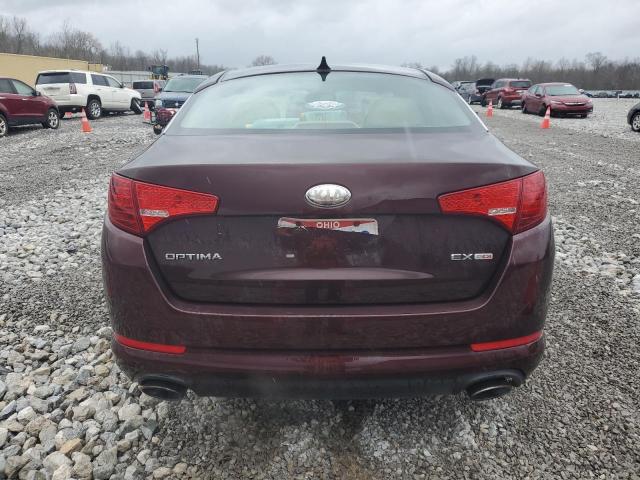 5XXGN4A79DG221409 - 2013 KIA OPTIMA EX BURGUNDY photo 6