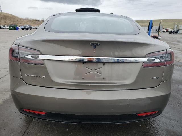 5YJSA1E21GF147820 - 2016 TESLA MODEL S ყავისფერი ფოტო 6