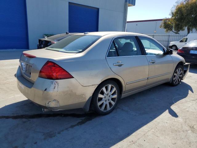 1HGCM66506A035522 - 2006 HONDA ACCORD EX TAN photo 3