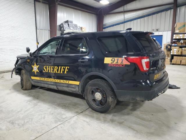 1FM5K8AR4HGB15520 - 2017 FORD EXPLORER POLICE INTERCEPTOR Negro foto 2