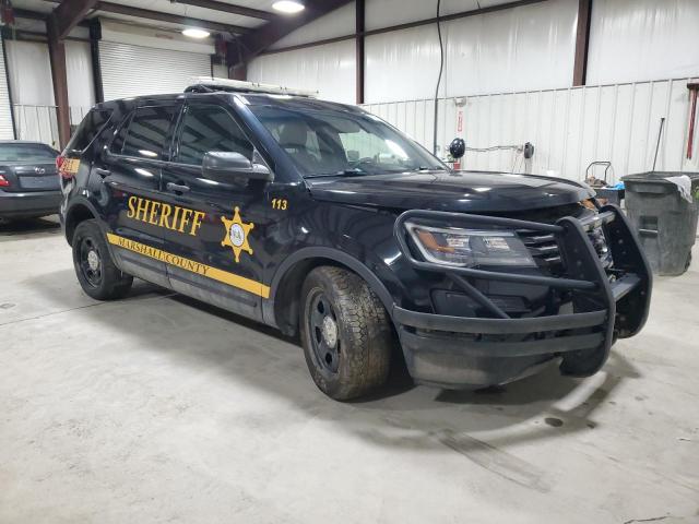 1FM5K8AR4HGB15520 - 2017 FORD EXPLORER POLICE INTERCEPTOR Negro foto 4