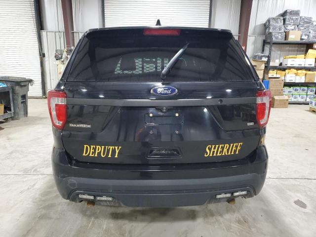 1FM5K8AR4HGB15520 - 2017 FORD EXPLORER POLICE INTERCEPTOR Negro foto 6