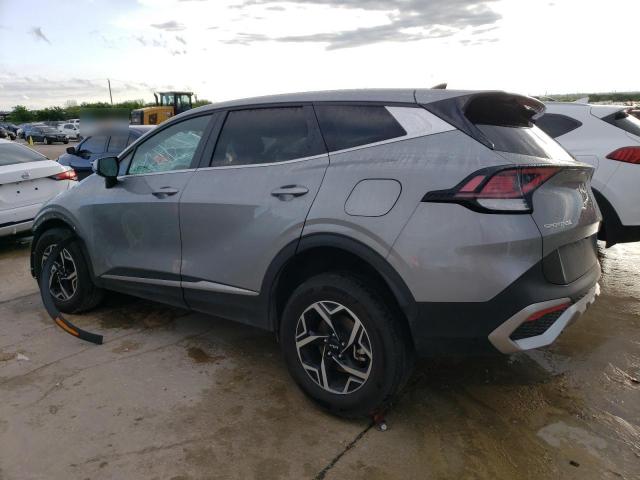 KNDPU3AFXP7177325 - 2023 KIA SPORTAGE LX SILVER photo 2