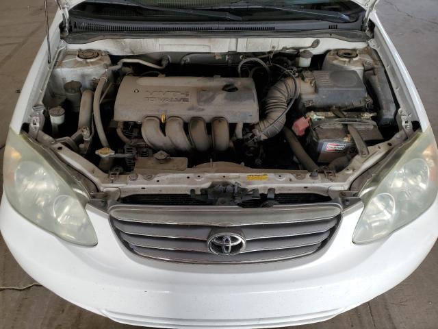 1NXBR32EX3Z091246 - 2003 TOYOTA COROLLA CE WHITE photo 11