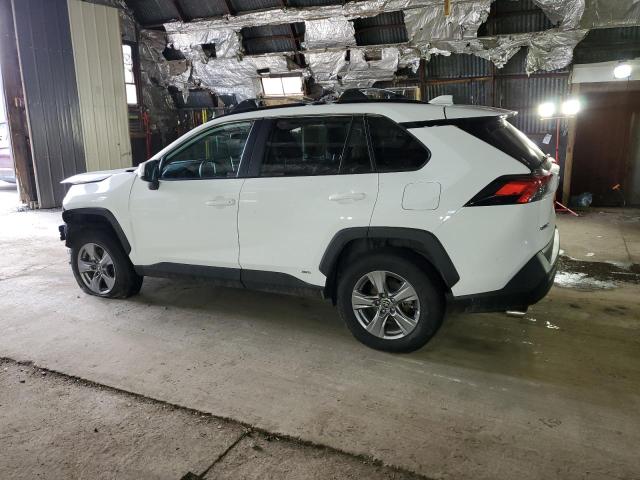 4T3RWRFV2PU095650 - 2023 TOYOTA RAV4 XLE WHITE photo 2