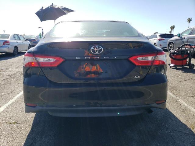 4T1B11HK3JU145461 - 2018 TOYOTA CAMRY L BLACK photo 6