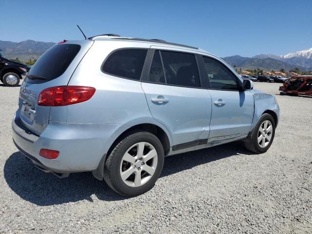 5NMSH13E37H026472 - 2007 HYUNDAI SANTA FE SE BLUE photo 3