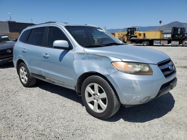 5NMSH13E37H026472 - 2007 HYUNDAI SANTA FE SE BLUE photo 4