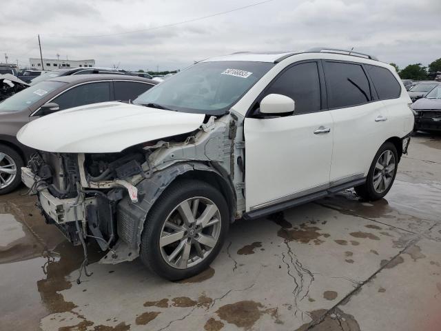 5N1AR2MM3DC677353 - 2013 NISSAN PATHFINDER S 白色 照片 1