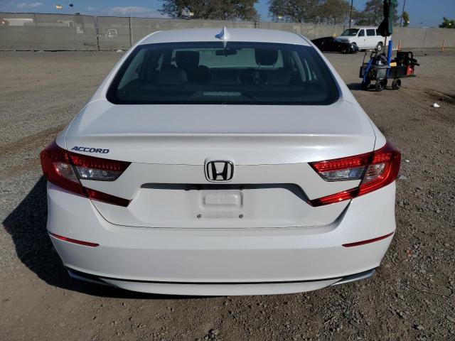 1HGCV1F14LA092833 - 2020 HONDA ACCORD LX WHITE photo 6