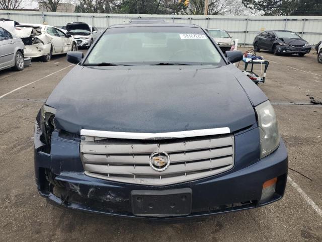 1G6DM577040131900 - 2004 CADILLAC CTS BLUE photo 5