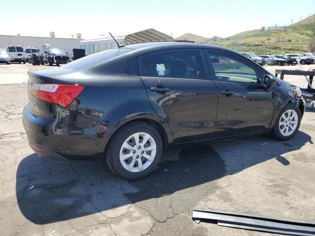 KNADM4A31D6318716 - 2013 KIA RIO LX BLACK photo 3