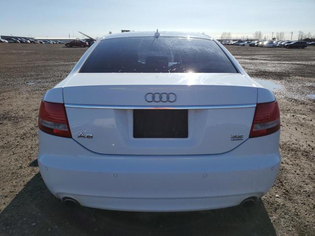 WAUDH64F08N053479 - 2008 AUDI A6 3.2 QUATTRO WHITE photo 6